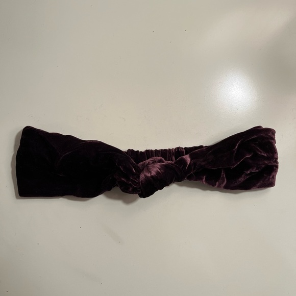 J.Crew Velvet Knotted Headband - Picture 2 of 2